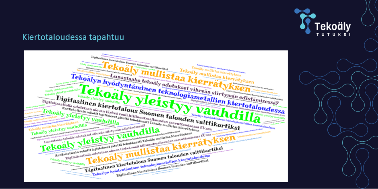 Teko ly Ja Digitalisaatio Mullistavat Kiertotalouden LAB Focus Teko ly Ja Digitalisaatio Mullistavat Kiertotalouden LAB Focus